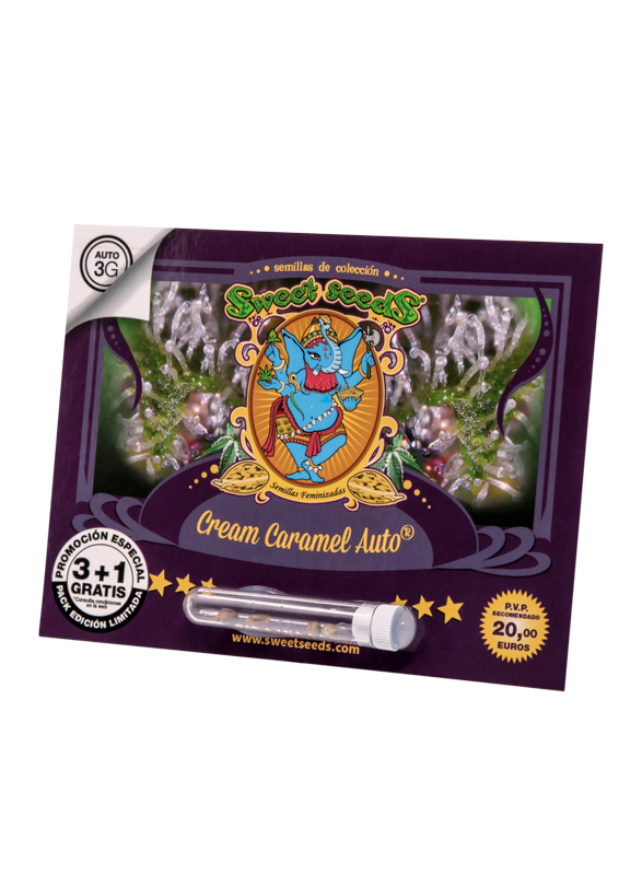 SWEET SEEDS CREAM CARAMEL AUTO X3+1