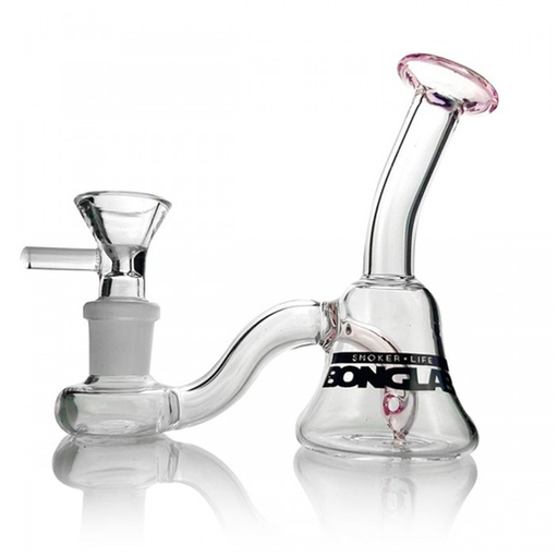 [10 CM] BONGLAB BONG TINY BELL EXTENDED PINK