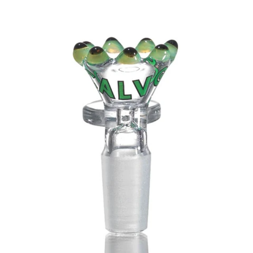 QUEMADOR PERLA 14MM GREEN CALVO GLASS