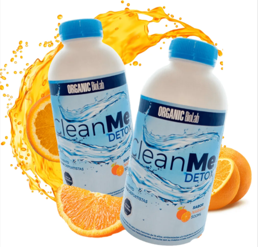 CLEANME DETOX NARANJA 500ML ORGANIC BIOLAB