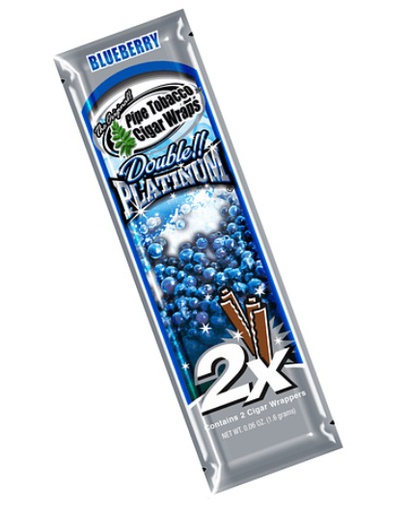 BLUNT WRAP PLATINIUM X2 SABOR BLUEBERRY