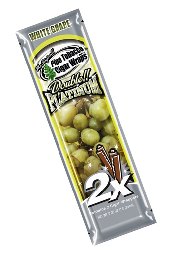 BLUNT WRAP PLATINIUM X2 SABOR WHITE GRAPE