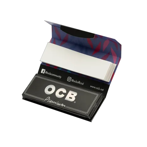 OCB PAPELILLOS 1 1/4 + BOQUILLAS NEGRO