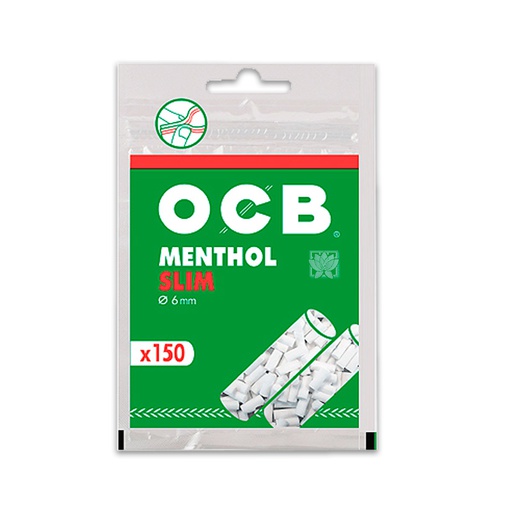 OCB FILTROS MENTHOL SLIM